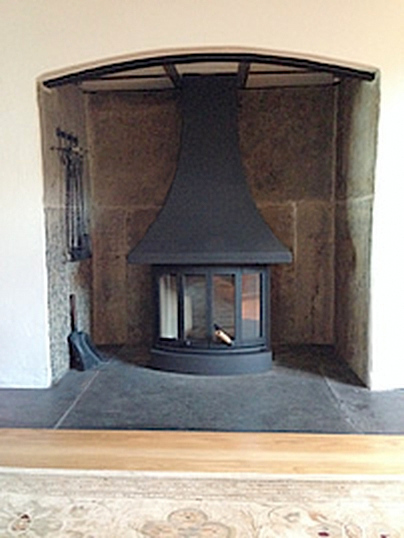 Paignton woodburner install devon home and hive