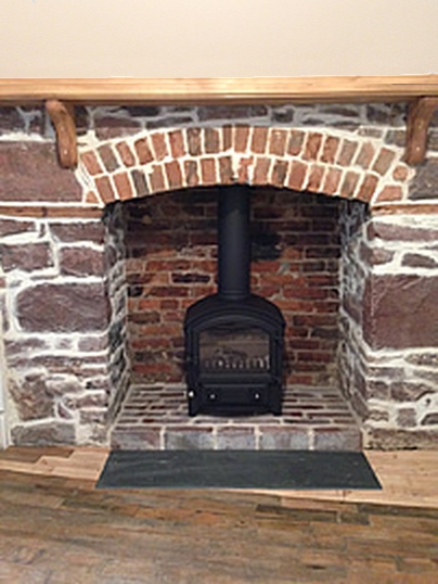 Torquay woodburner install devon home and hive