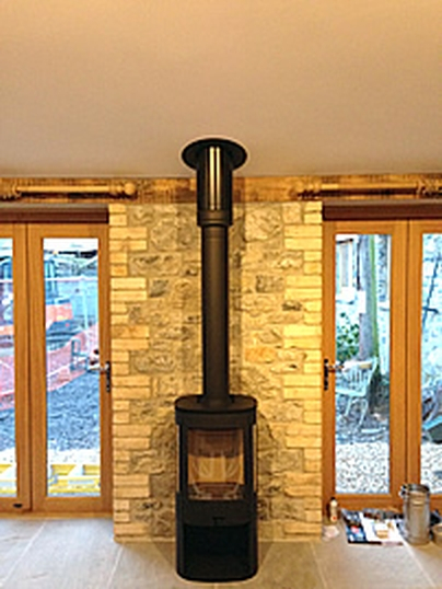 Totnes woodburner install devon home and hive
